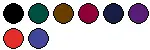 lieferbare Farben für RT160A