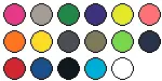 lieferbare Farben für RY0425