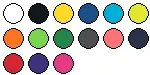 lieferbare Farben für RY0425K