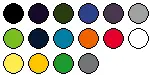lieferbare Farben für S270