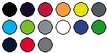 lieferbare Farben für S8000