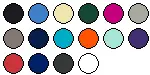 lieferbare Farben für TC03