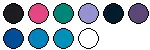 lieferbare Farben für W401