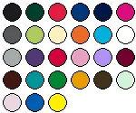 lieferbare Farben für WM110