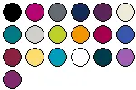 lieferbare Farben für XF209B
