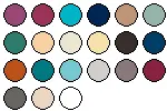 lieferbare Farben für XF309G