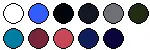 lieferbare Farben für XO1425