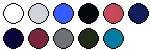 lieferbare Farben für XO1525