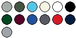 lieferbare Farben für Z108F