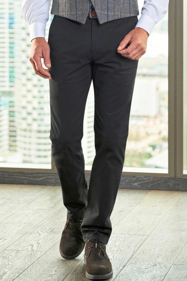 Produktansicht: Brook Taverner enge Herren Stretch-Chino-Hose Produktansicht: Brook Taverner enge Herren Stretch-Chino-Hose