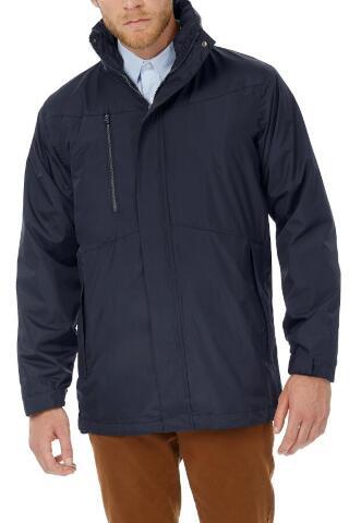 Produktansicht: B&C 3-in-1 wasserdichter Parka mit Innenjacke aus Fleece bis Größe 3XL Produktansicht: B&C 3-in-1 wasserdichter Parka mit Innenjacke aus Fleece bis Größe 3XL