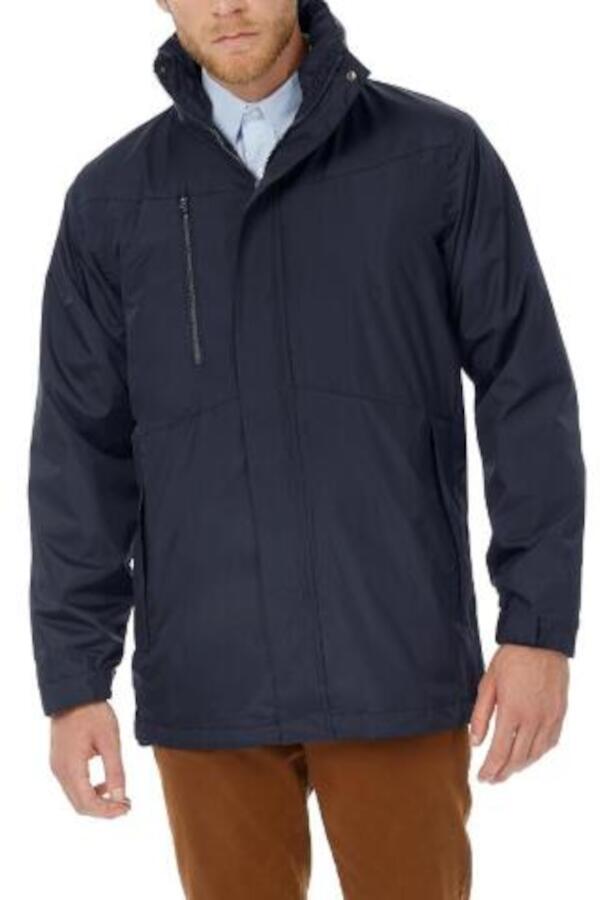 Produktansicht: B&C 3-in-1 wasserdichter Parka mit Innenjacke aus Fleece bis Größe 3XL Produktansicht: B&C 3-in-1 wasserdichter Parka mit Innenjacke aus Fleece bis Größe 3XL