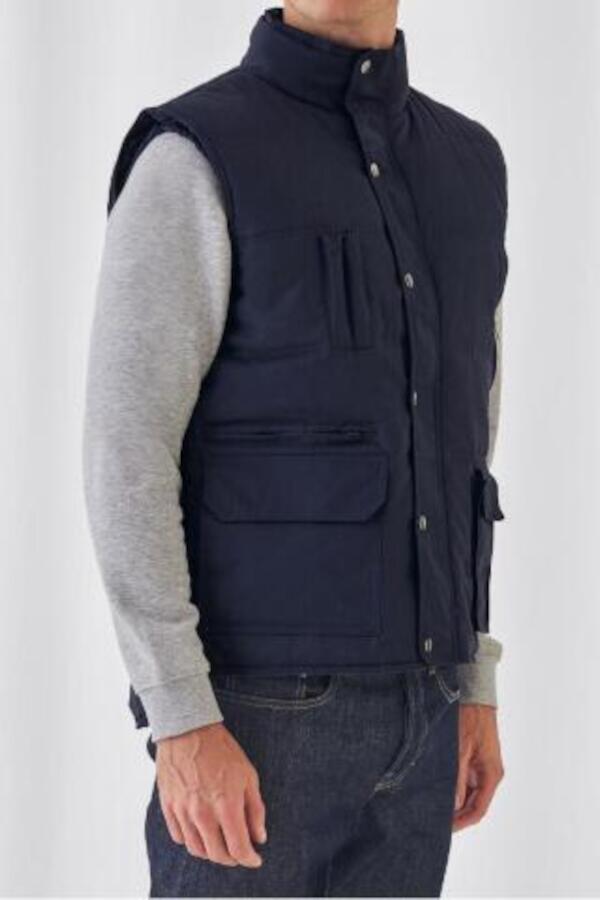 Produktansicht: B&C Explorer wattierte Damen- und Herrenweste mit vielen Taschen bis 3XL Produktansicht: B&C Explorer wattierte Damen- und Herrenweste mit vielen Taschen bis 3XL