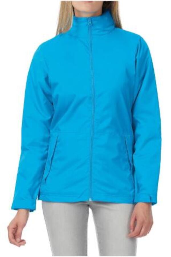 Produktansicht: B&C Multi-Active Damenjacke mit versteckter Kapuze Produktansicht: B&C Multi-Active Damenjacke mit versteckter Kapuze