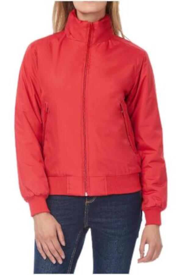 Produktansicht: B&C wattierte Damen Bomberjacke Produktansicht: B&C wattierte Damen Bomberjacke