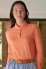 Produktfoto B&C schweres Damen Langarm Poloshirt