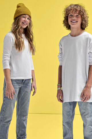 Produktansicht: B&C Kinder Langarmshirt aus Baumwolle Produktansicht: B&C Kinder Langarmshirt aus Baumwolle