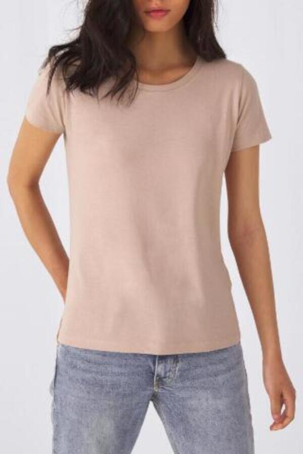 Produktansicht: B&C Damen Kurzarm T Shirt aus Bio Baumwolle Produktansicht: B&C Damen Kurzarm T Shirt aus Bio Baumwolle