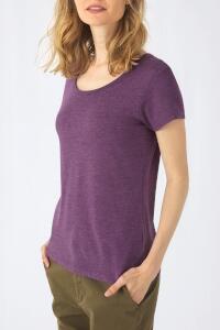 Produktfoto B&C Triblend atmungsaktives Damen Kurzarm T Shirt