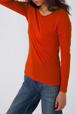 Produktansicht: B&C Damen Langarm T-Shirt aus Bio-Baumwolle Produktansicht: B&C Damen Langarm T-Shirt aus Bio-Baumwolle