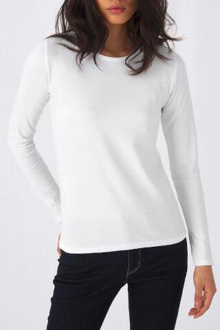 Produktansicht: B&C Damen Langarm T-Shirt aus Baumwolle bis 3XL Produktansicht: B&C Damen Langarm T-Shirt aus Baumwolle bis 3XL
