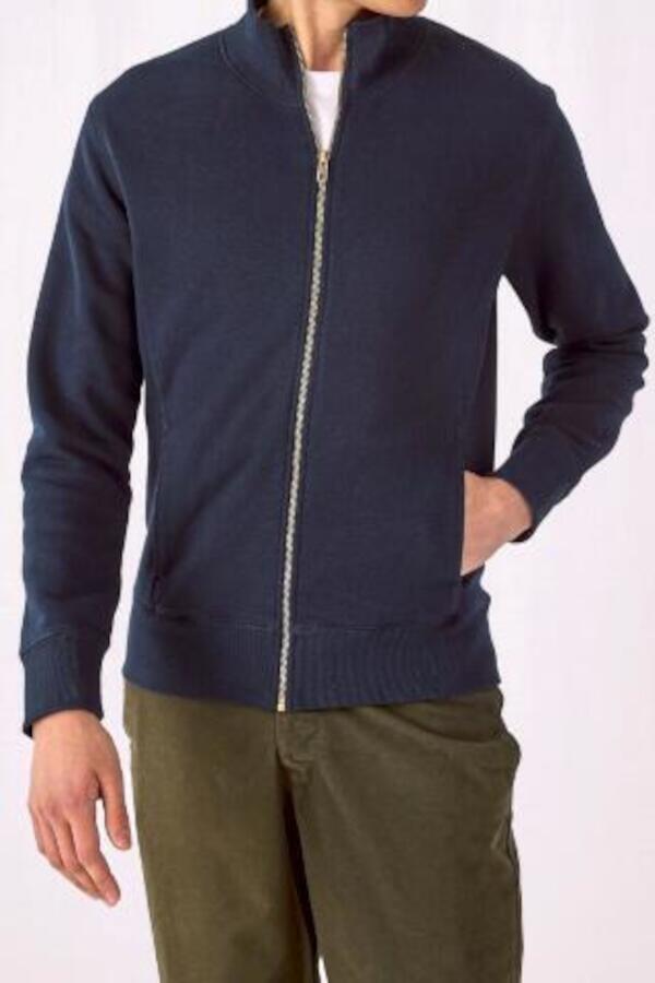 Produktansicht: B&C Spider coole Sweatshirt Jacke für Männer bis 3XL Produktansicht: B&C Spider coole Sweatshirt Jacke für Männer bis 3XL