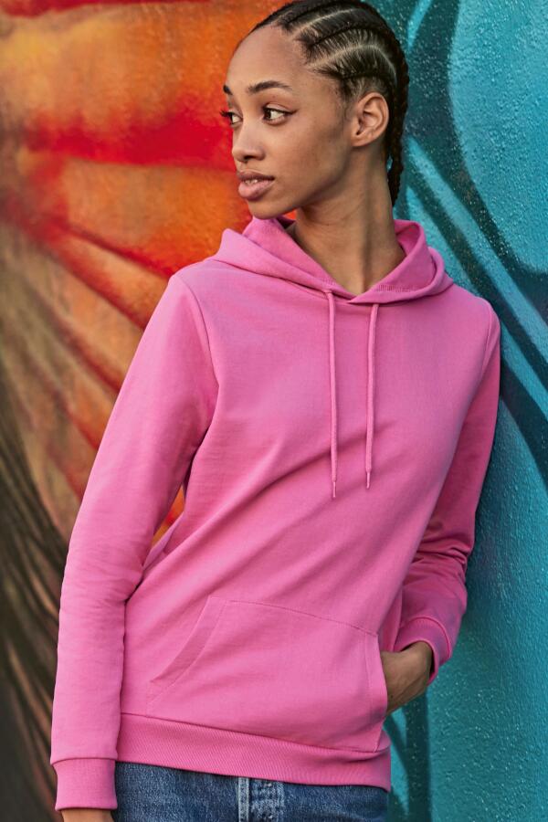 Produktansicht: B&C einfarbiger Damen Kapuzensweater