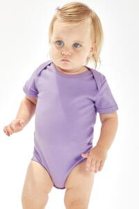 Produktfoto Babybugz einfarbiger Baby Kurzarm Body mit Druckknöpfen