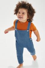 Produktfoto Babybugz Baby Jeans Latzhose aus Bio-Baumwolle