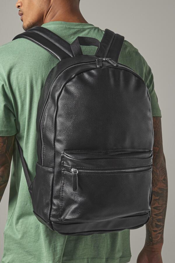 Produktansicht: Bagbase Rucksack in Vollleder-Optik