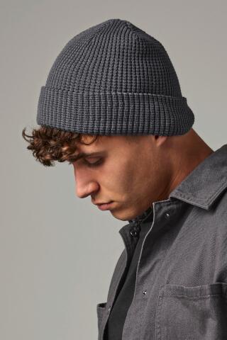 Produktansicht: Beechfield Bio-Strickmütze in Waffeloptik