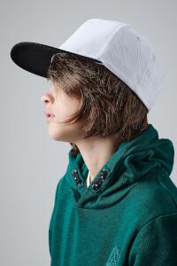 Produktfoto Beechfield cooles Kinder Snapback Cap mit flachem Schirm