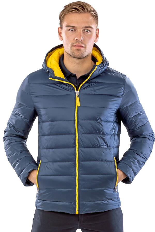 Produktansicht: Result Snow Bird sehr leichte Herren Steppjacke mit Kapuze bis Größe 3XL Produktansicht: Result Snow Bird sehr leichte Herren Steppjacke mit Kapuze bis Größe 3XL