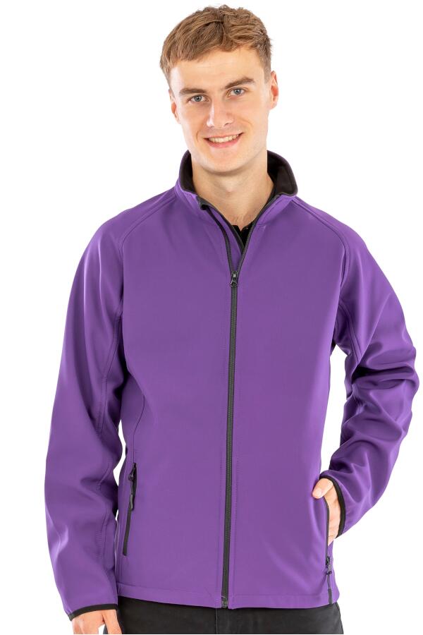 Produktansicht: Result Fleece gefütterte Herren Softshell Jacke bis Größe 4XL Produktansicht: Result Fleece gefütterte Herren Softshell Jacke bis Größe 4XL