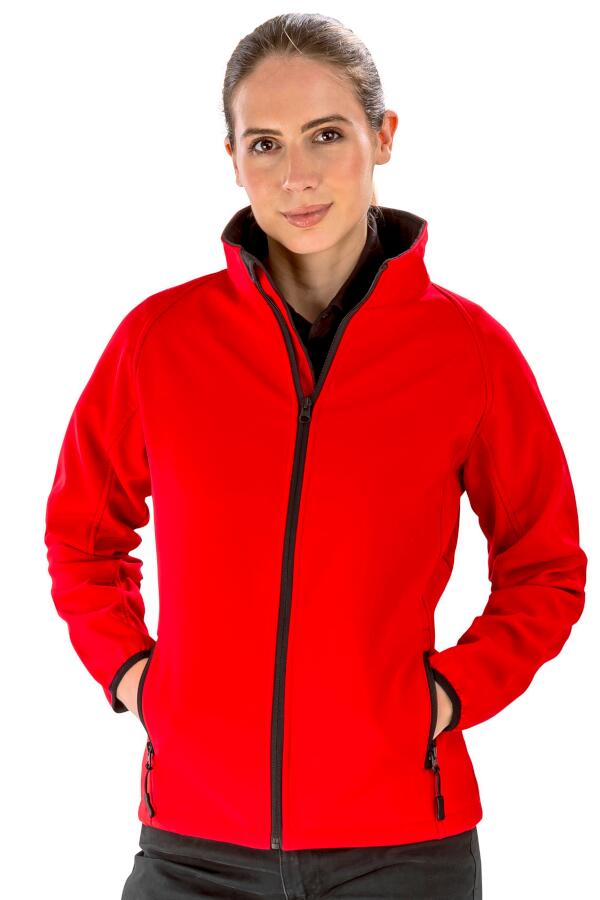 Produktansicht: Result Fleece gefütterte Damen Softshell Jacke Produktansicht: Result Fleece gefütterte Damen Softshell Jacke