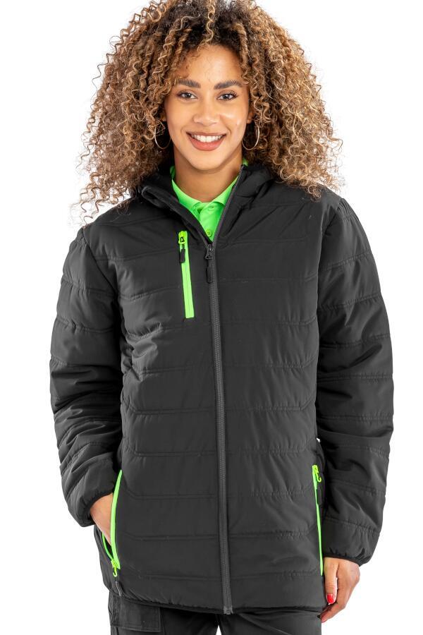 Produktansicht: Result warme Steppjacke mit Kapuze Produktansicht: Result warme Steppjacke mit Kapuze