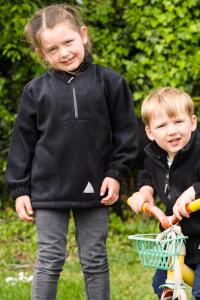 Produktfoto Result warmer Fleecepulli mit Taschen für Kinder bis 10 Jahre