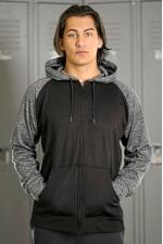 Produktfoto Burnside leichte Sport Kapuzen Sweatjacke