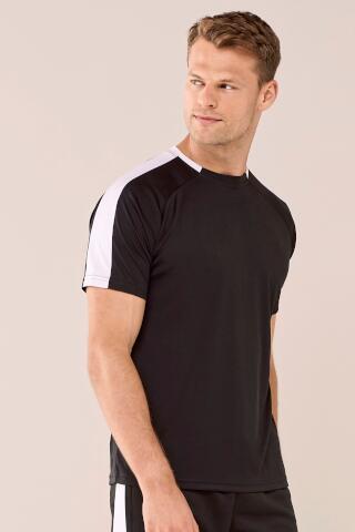 Produktansicht: Finden&Hales Unisex Sport T-Shirt mit Kontrasten