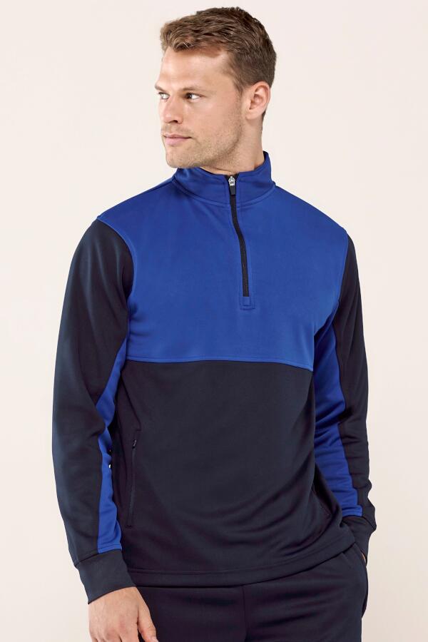 Produktansicht: F+H Unisex Sportpulli mit Seitentaschen