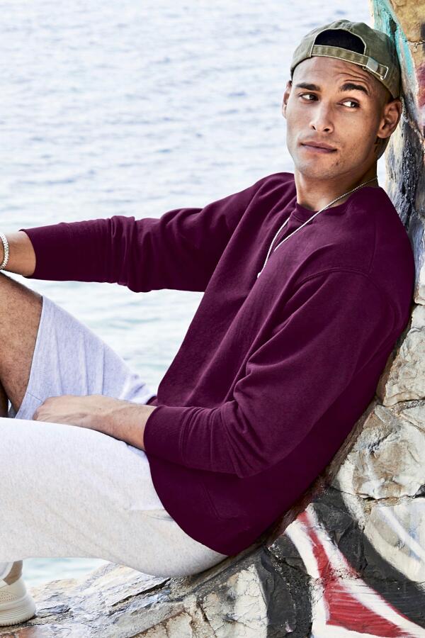 Produktansicht: Fruit of the Loom leichtes Herren Sweatshirt Produktansicht: Fruit of the Loom leichtes Herren Sweatshirt
