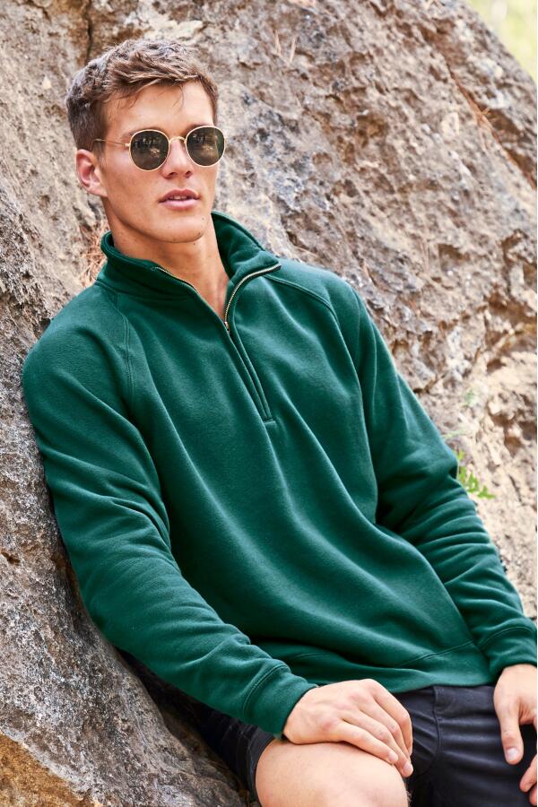 Produktansicht: Fruit of the Loom Premium Herren Sweatshirt mit Reißverschluss Produktansicht: Fruit of the Loom Premium Herren Sweatshirt mit Reißverschluss