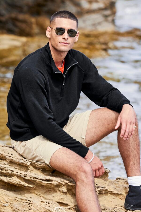 Produktansicht: Fruit of the Loom Herren Sweatpulli mit Reißverschluss