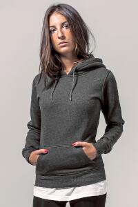 Produktfoto Build Your Brand langes Damen Kapuzensweatshirt