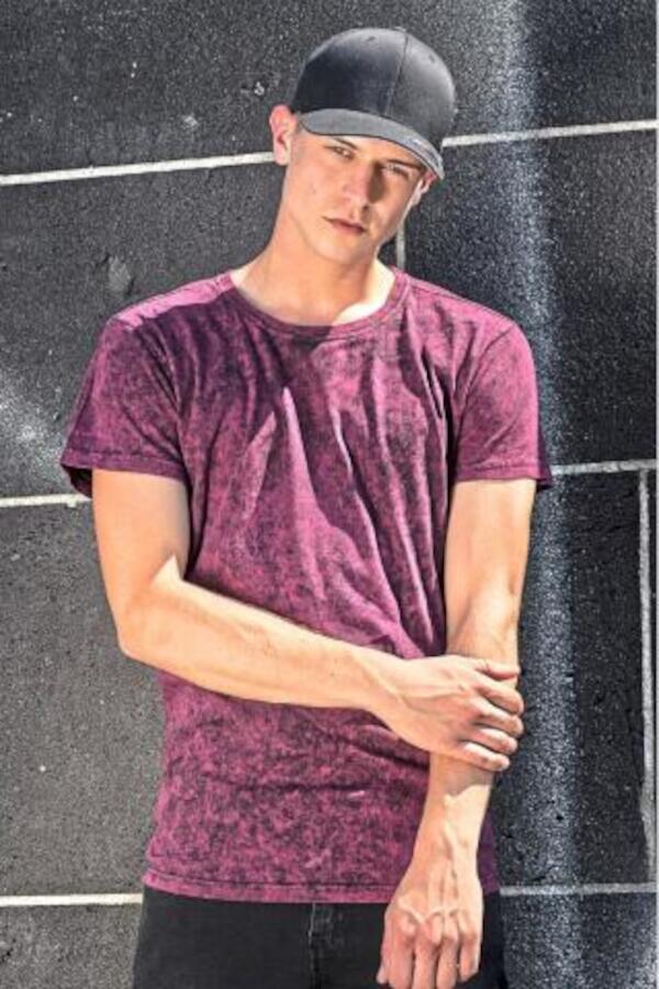 Produktansicht: Build Your Brand Acid Washed Herren T-Shirt