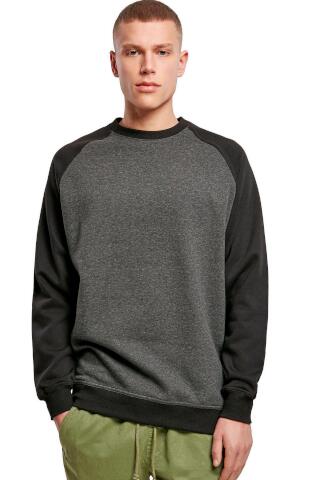 Produktansicht: BYB Herren Baseball Sweatshirt mit Raglanärmeln Produktansicht: BYB Herren Baseball Sweatshirt mit Raglanärmeln