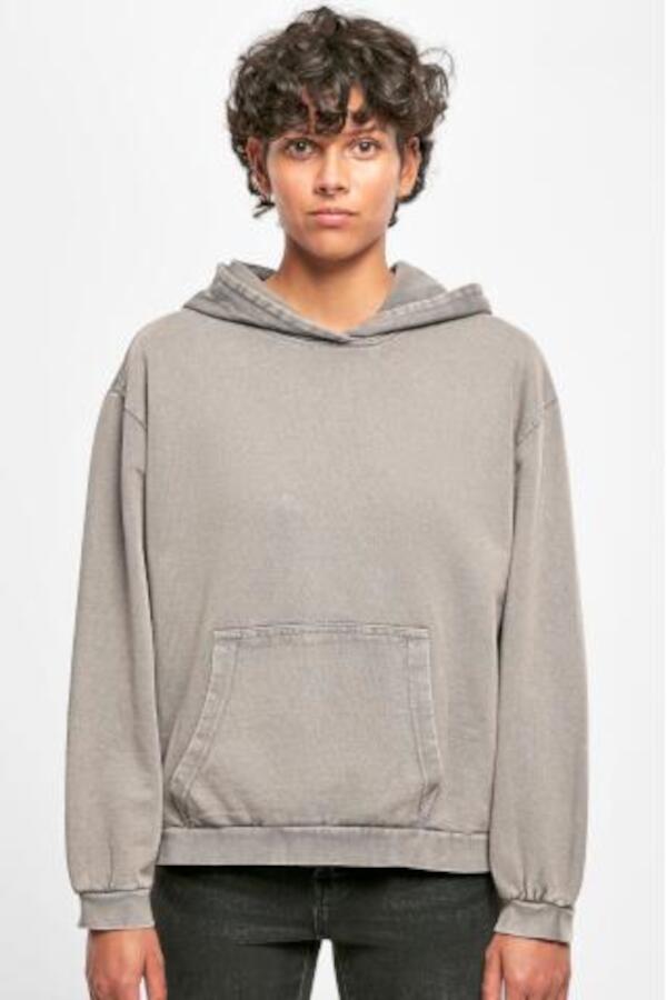 Produktansicht: BYB übergroßes Damen Hoody in Used-Optik Produktansicht: BYB übergroßes Damen Hoody in Used-Optik