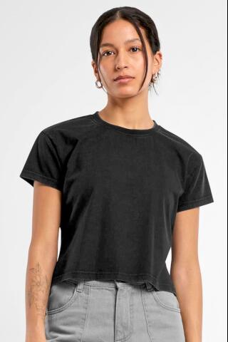 Produktansicht: BYB kurzes Damen Vintage T-Shirt Produktansicht: BYB kurzes Damen Vintage T-Shirt