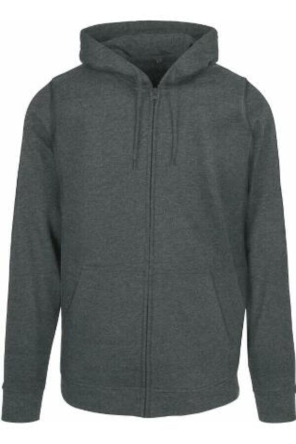 Produktansicht: BYB Basic Zip-Hoodie mit breiten Bündchen