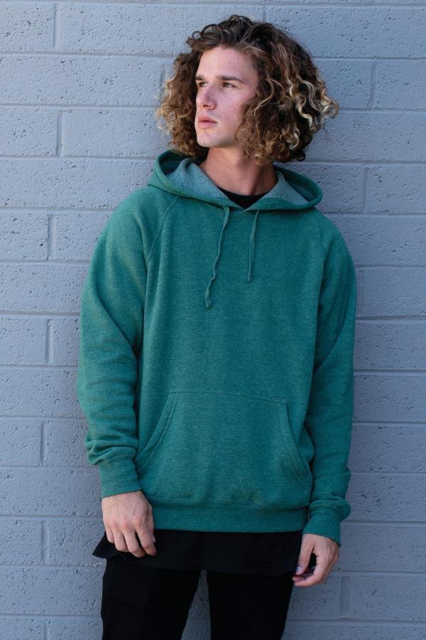 Produktansicht: Independent meliertes Unisex Kapzensweatshirt bis Größe 3XL Produktansicht: Independent meliertes Unisex Kapzensweatshirt bis Größe 3XL